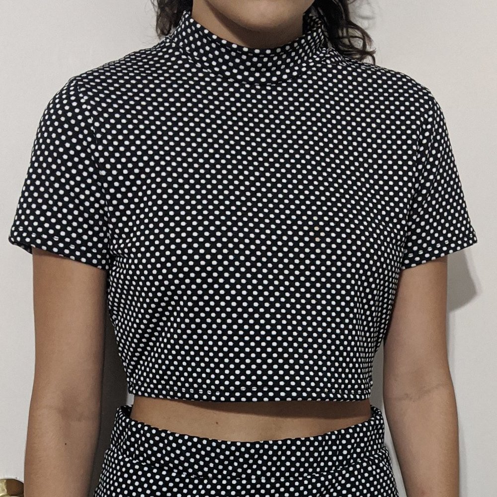 Gorgeous polka-dot set